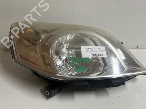 Højre forlygte CITROËN NEMO Box Body/MPV (AA_) 1.3 HDi 75 (75 hp) 21899620