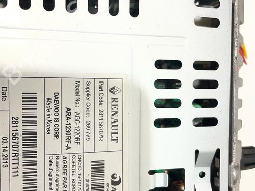 Radio RENAULT TWINGO II (CN0_) 1.2 16V (CN04, CN0B) | BP38746569E6 - Image 2