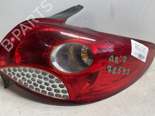 Used Right taillight PEUGEOT 206+ (2L_, 2M_) 1.1 (60 hp) 25439979