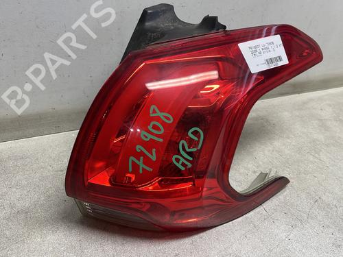 Right taillight PEUGEOT 2008 I (CU_) 1.2 VTi | BP29866730C35 