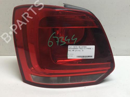 Used Left taillight VW POLO V (6R1, 6C1) 1.6 TDI (90 hp) 18216453