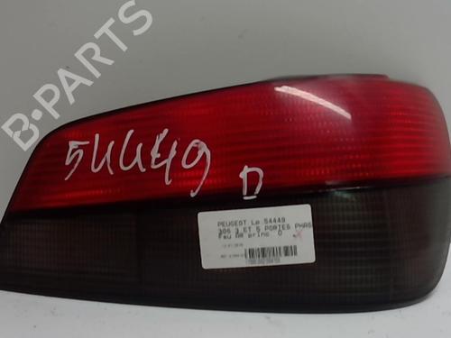 Højre baglygte PEUGEOT 306 Hatchback (7A, 7C, N3, N5) 2.0 HDI 90 (90 hp) 18212094