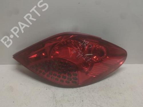 Used Right taillight PEUGEOT 207 (WA_, WC_) 1.4 HDi (68 hp) 18217850