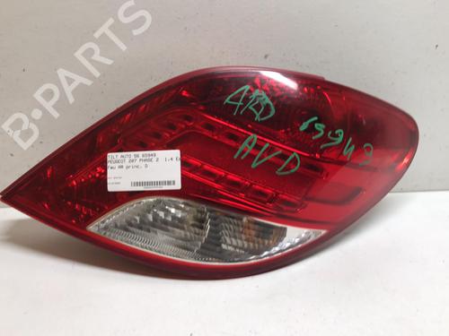 Used Right taillight PEUGEOT 207 (WA_, WC_) 1.4 (73 hp) 18207945
