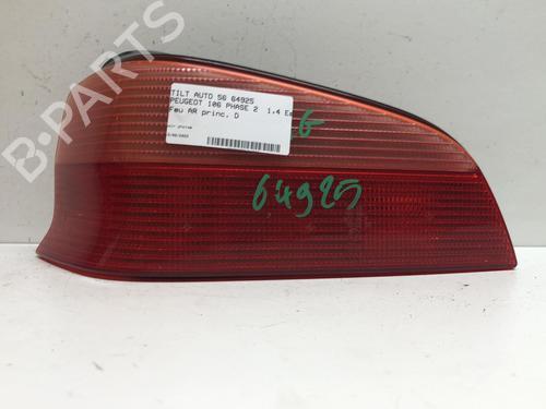 Used Right taillight PEUGEOT 106 II (1A_, 1C_) 1.4 i (75 hp) 18231104
