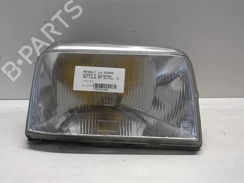 Used Right headlight RENAULT SUPER 5 (B/C40_) 1.1 (48 hp) 18229412