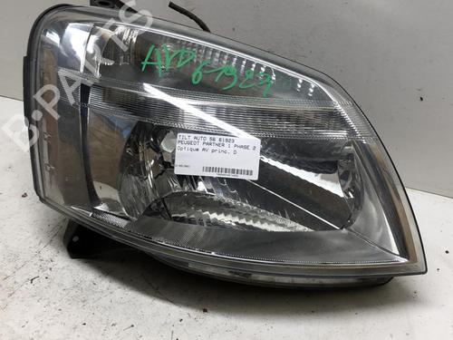 Right headlight PEUGEOT PARTNER Box Body/MPV (5_, G_) 1.9 D | BP18231873C29 