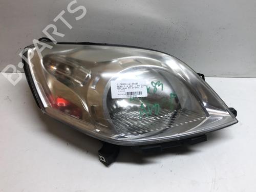 Højre forlygte CITROËN NEMO Box Body/MPV (AA_) 1.4 HDi (68 hp) 18217057