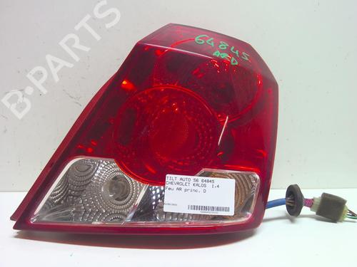 Used Right taillight CHEVROLET AVEO / KALOS Hatchback (T200) 1.4 16V (94 hp) 18223857