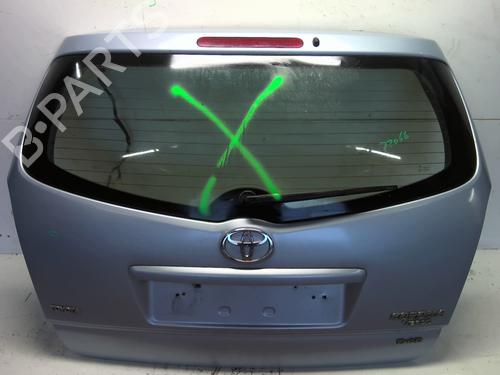 Used Tailgate TOYOTA COROLLA Verso (ZER_, ZZE12_, R1_) 2.2 D-4D (AUR10_, AUR10R) (136 hp) 25276479