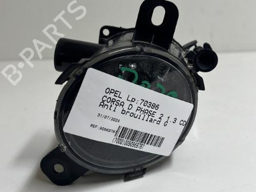 Used Left front fog light OPEL CORSA D (S07) 1.3 CDTI (L08, L68) (75 hp) 19124200