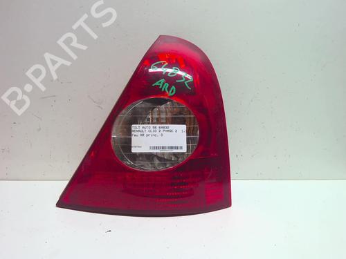 Used Right taillight RENAULT CLIO II (BB_, CB_) 1.2 (BB0A, BB0F, BB10, BB1K, BB28, BB2D, BB2H, CB0A,... (58 hp) 18213834