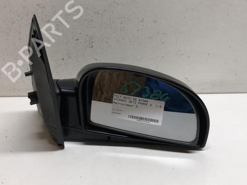 Used Right mirror HYUNDAI GETZ (TB) 1.5 CRDi (88 hp) 18210065