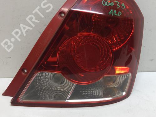 Used Right taillight CHEVROLET AVEO / KALOS Hatchback (T250, T255) 1.2 (72 hp) 18210406