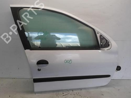 Right front door PEUGEOT 206 Hatchback (2A/C) 1.9 D | BP18214847C3