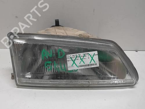 Used Right headlight PEUGEOT 106 I (1A, 1C) 1.0 (50 hp) 18222031