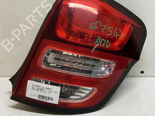 Used Right taillight CITROËN C3 II (SC_) 1.4 VTi 95 (95 hp) 18214409
