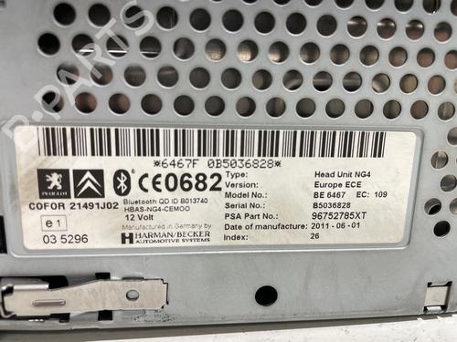 Used Radio Radio RENAULT KANGOO Express (FW0/1_) 1.5 dCi 75 (FW07, FW10, FW04) (75 hp) 40253655 40253655