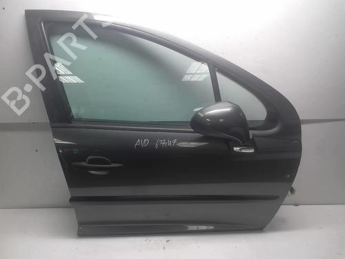 Used Right front door PEUGEOT 207 (WA_, WC_) 1.4 HDi (68 hp) 24647818