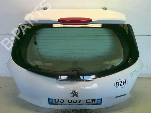 Used Tailgate PEUGEOT 208 I (CA_, CC_) 1.4 HDi (68 hp) 25995630
