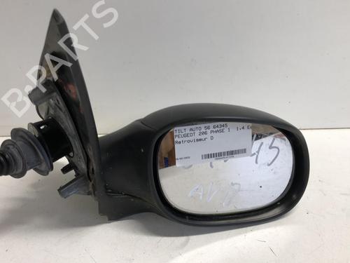 Right mirror PEUGEOT 206 Hatchback (2A/C) 1.4 i | BP18220403C27 