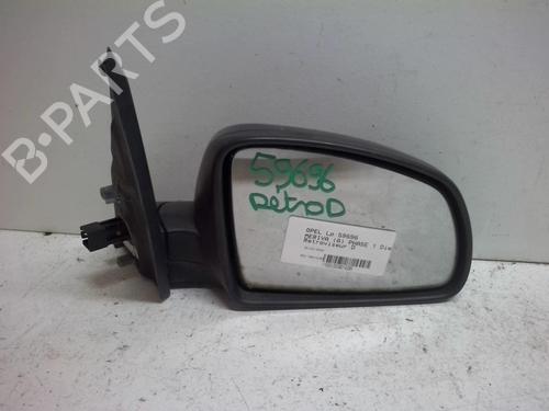 Retrovisor derecho OPEL MERIVA A MPV (X03) 1.7 DTI (E75) (75 hp) 18225161