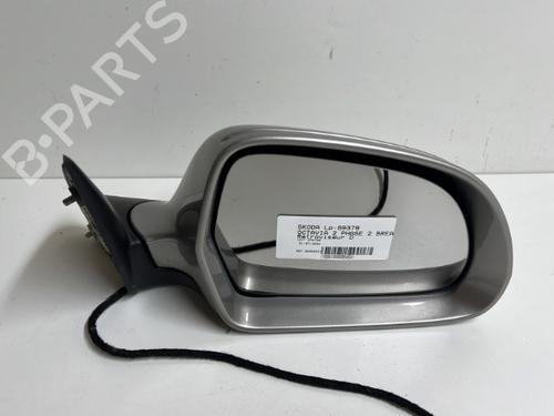 Used Right mirror SKODA OCTAVIA II Combi (1Z5) 2.0 TDI 16V (140 hp) 19124153