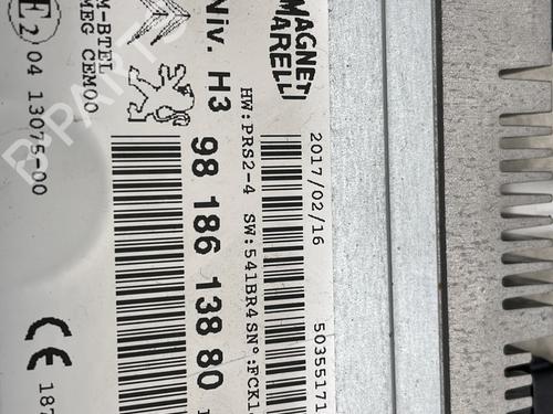 Radio CITROËN C4 CACTUS 1.6 BlueHDi 100 | BP31088512E6