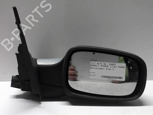 Right mirror RENAULT MEGANE II Coupé-Cabriolet (EM0/1_) 1.9 dCi | BP18219101C27 