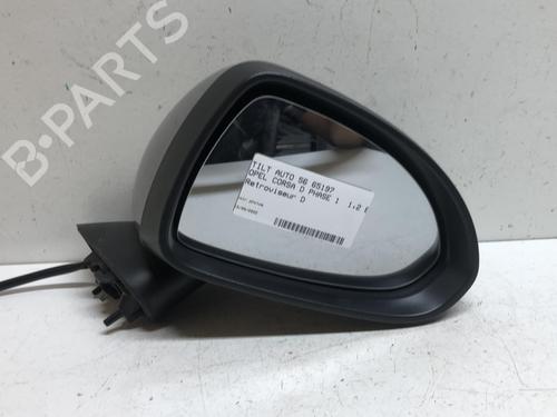 Used Right mirror OPEL CORSA D (S07) 1.2 LPG (L08, L68) (80 hp) 18231115