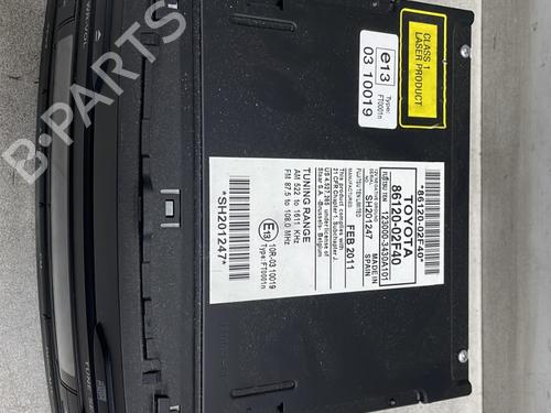 Radio TOYOTA AURIS (_E15_) 1.8 Hybrid (ZWE150_, ZWE150R) | BP29718435E6 