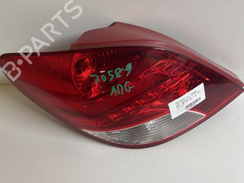 Venstre baglygte Venstre baglygte PEUGEOT 207 (WA_, WC_) 1.4 HDi (68 hp) 19538067 19538067