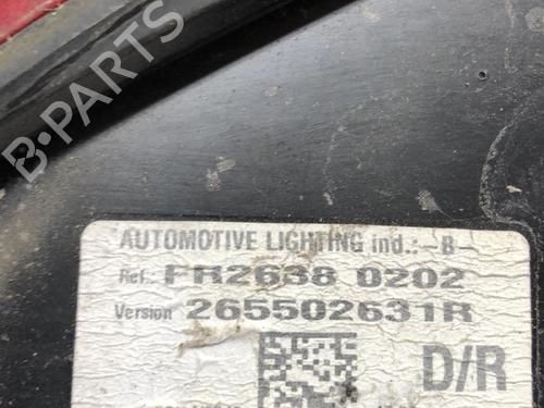 Right taillight RENAULT CLIO IV (BH_) 1.5 dCi 75 | BP18208450C35