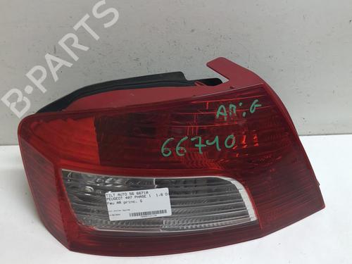 Left taillight PEUGEOT 407 (6D_) 1.6 HDi 110 (6D9HZC, 6D9HYC) | BP18230394C34