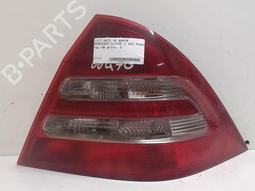 Højre baglygte MERCEDES-BENZ C-CLASS (W203) C 220 CDI (203.006) (136 hp) 18221340