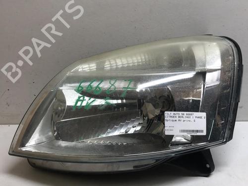 Used Left headlight CITROËN BERLINGO / BERLINGO FIRST Box Body/MPV (M_) 1.9 D 70 (MBWJZ, MCWJZ) (69 hp) 18210308