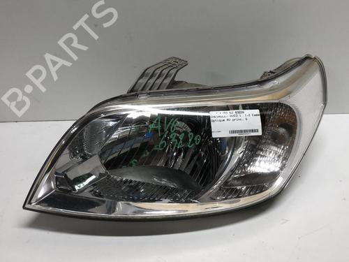 Used Left headlight CHEVROLET AVEO / KALOS Hatchback (T250, T255) 1.2 (84 hp) 18224259