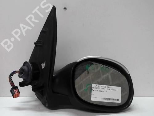 Bakspejl Højre PEUGEOT 206 Hatchback (2A/C) 1.4 HDi eco 70 (68 hp) 18215316