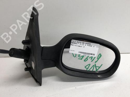Used Right mirror RENAULT CLIO II (BB_, CB_) 1.5 dCi (B/CB07) (65 hp) 18217530