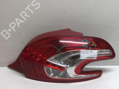 Used Right taillight PEUGEOT 208 I (CA_, CC_) 1.2 VTI 82 (82 hp) 18219443