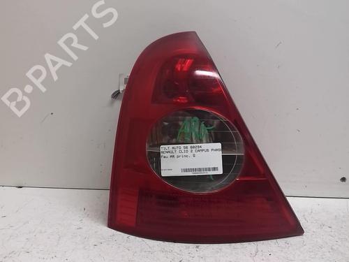 Venstre baglygte RENAULT CLIO II (BB_, CB_) 1.5 dCi (B/C2J) (68 hp) 18232410
