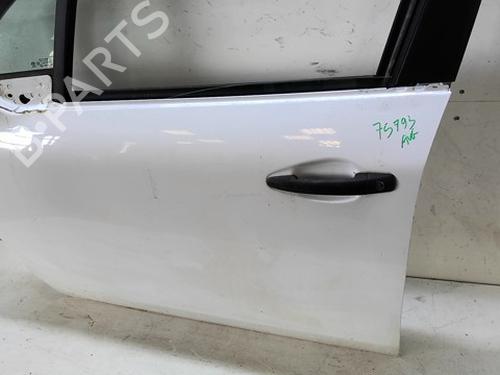 Used Left front door Left front door PEUGEOT 208 I (CA_, CC_) 1.2 VTI 82 (82 hp) 39992644 39992644