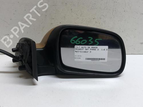 Right mirror PEUGEOT 307 (3A/C) 1.6 HDi 110 | BP18226966C27 