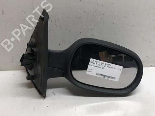 Right mirror RENAULT CLIO II (BB_, CB_) 1.4 16V (B/CB0P, BB13) | BP18223258C27 