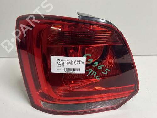 Used Left taillight VW POLO V (6R1, 6C1) 1.2 TDI (75 hp) 18569857