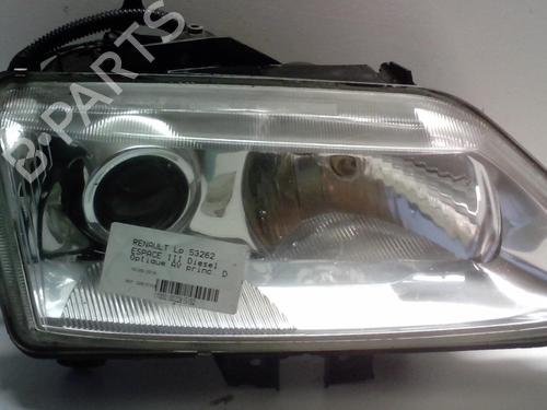 Used Right headlight RENAULT ESPACE III (JE0_) 2.2 dCi (JE0K) (130 hp) 18219192