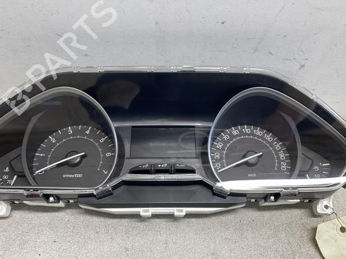 Used Instrument cluster PEUGEOT 208 I (CA_, CC_) 1.2 VTI 82 (82 hp) 27658791