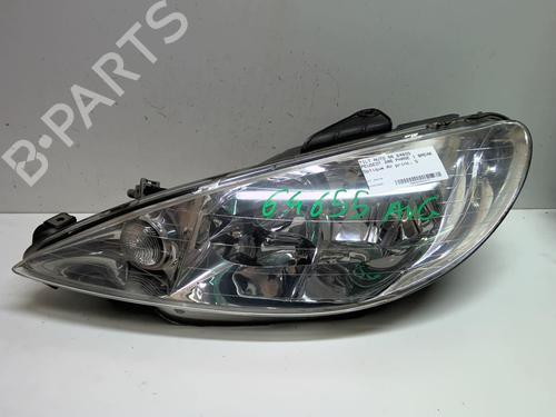 Venstre forlygte PEUGEOT 206 SW (2E/K) 1.4 (75 hp) 18217337