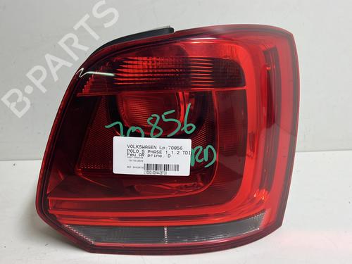 Used Right taillight VW POLO V (6R1, 6C1) 1.2 TDI (75 hp) 20308837
