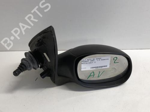 Right mirror PEUGEOT 206+ (2L_, 2M_) 1.4 i (2LKFWA, 2MKFWA) | BP18227795C27